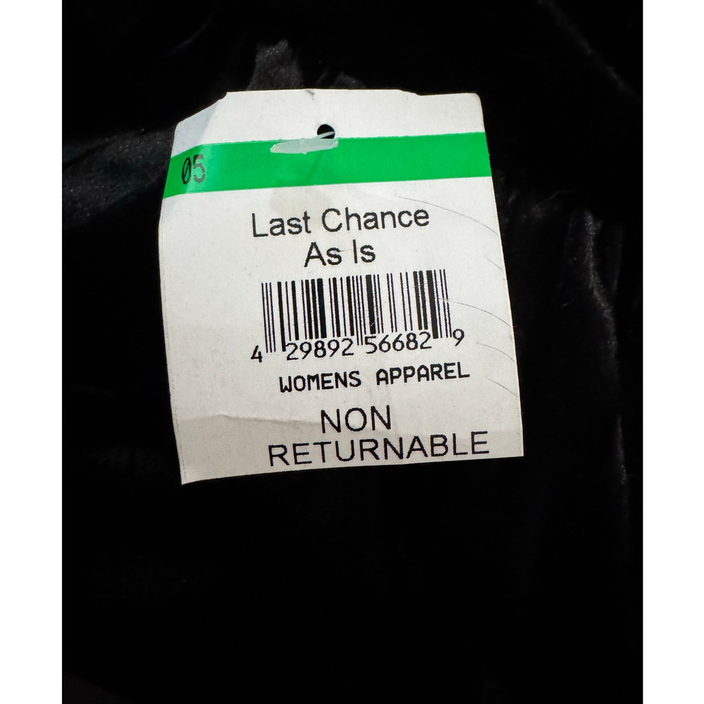 GREY COLLECTIVE NWT *BLACK* Velvet Pleated Midi Skirt Zippered Size 6 - Picture 4 of 7